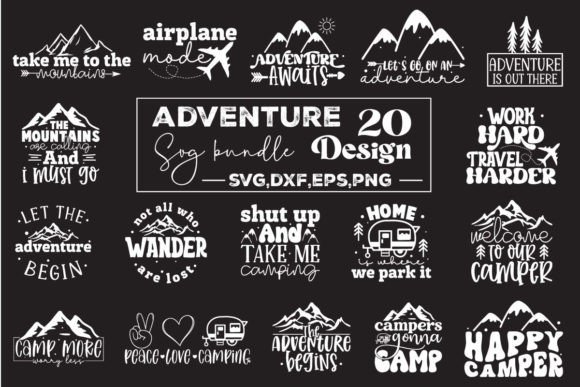 Download Adventure SVG Design Bundle, Camping - Adventure svg Collection