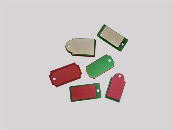 Download Christmas Gift Tags - 3D Layered Holiday SVG - Holiday Collection