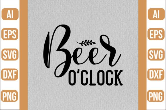 Download Beer O'clock SVG - Premium Resources