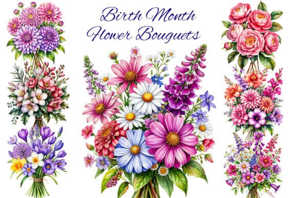 Download Birth Month Flower Clipart - Flower Png - Birth month flower clipart Collection