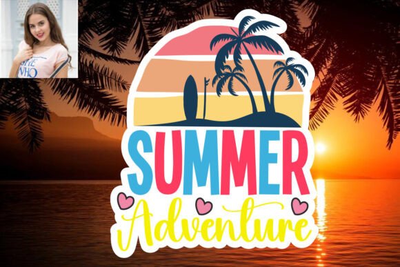 Download Summer Adventure SVG Sticker Design - Adventure svg Collection
